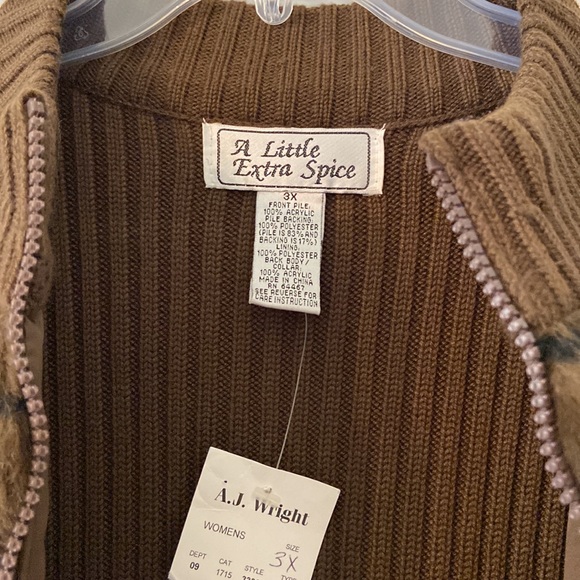 A Little Extra Spice Unisex Vest size 3X bust 50” long 28” brand new with tag - Picture 6 of 9